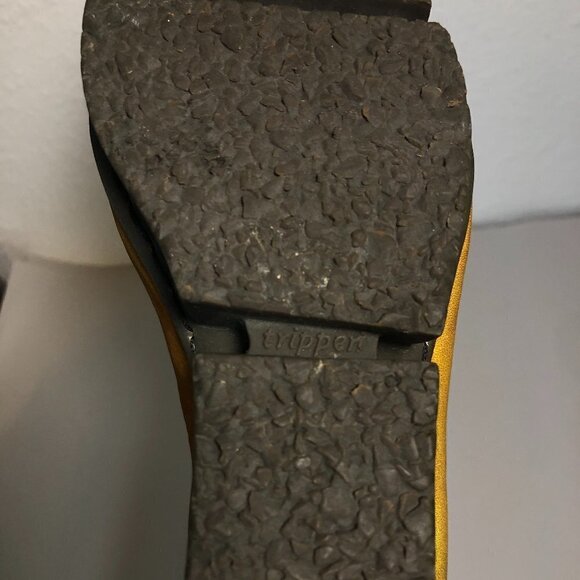 TRIPPEN Boot Women's Size 6.5 US Yellow Wedge Ankle Bootie *LEFT BOOT ONLY* - Picture 9 of 10